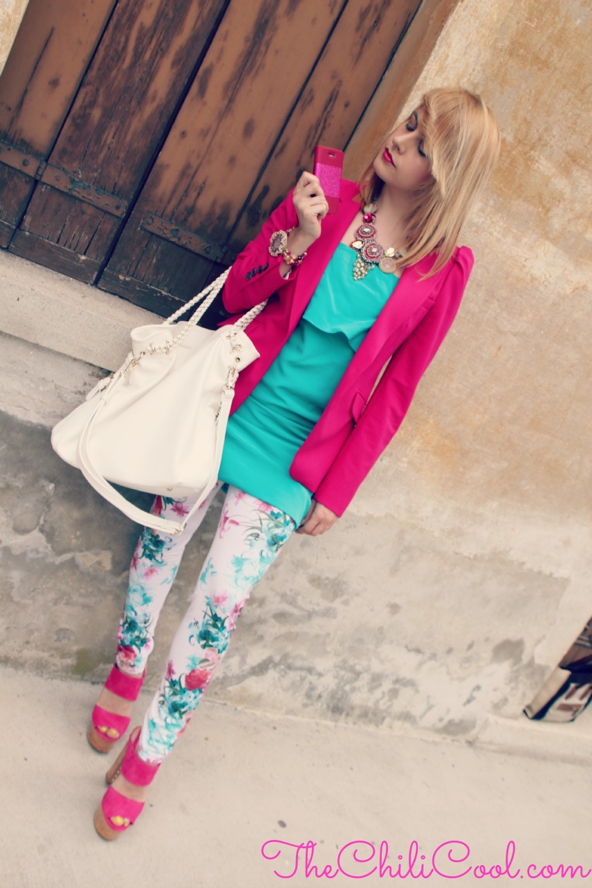 alessia milanese, thechilicool, fashion blog, fashion blogger,petali di fiori su tela fucsia quando la primavera lascia il posto all'estate