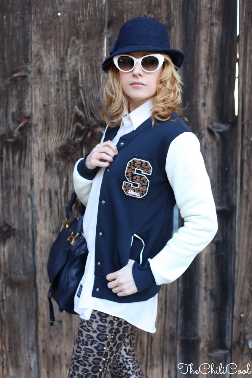 alessia milanese, thechilicool, fashion blog, fashion blogger, varsity jacket, marcie bag chloe 
