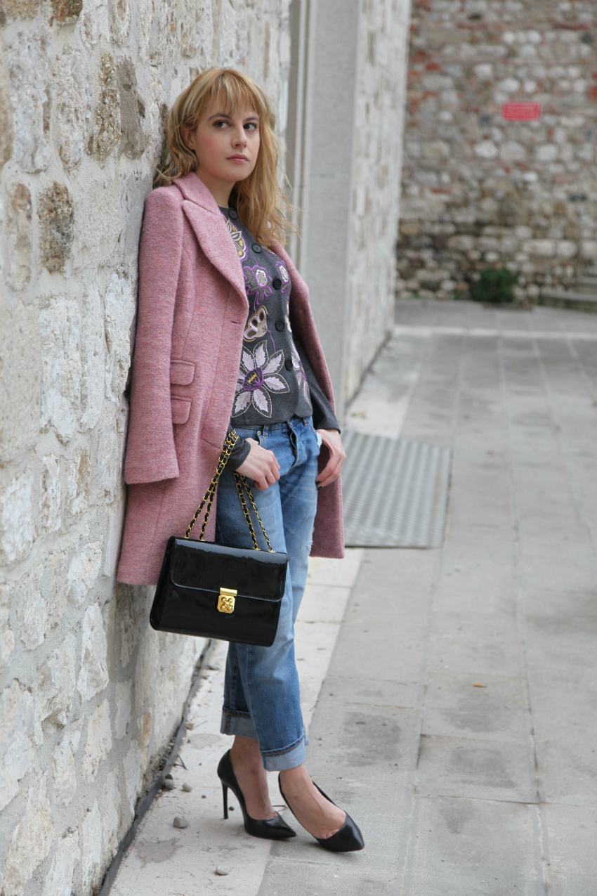 Cielo rosa d'inverno, alessia milanese, thechilicool, fashion blog, fashion blogger, nara camicie