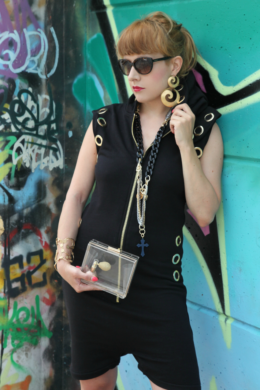 gangsta, alessia milanese, thechilicool, fashion blog, fashion blogger, qsixtyone jumpsuit