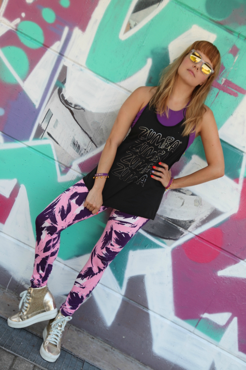 Di viola e d'azzurro. nel frattempo, tu corri., alessia milanese, thechilicool, fashion blog, fashion blogger, zumba fitness