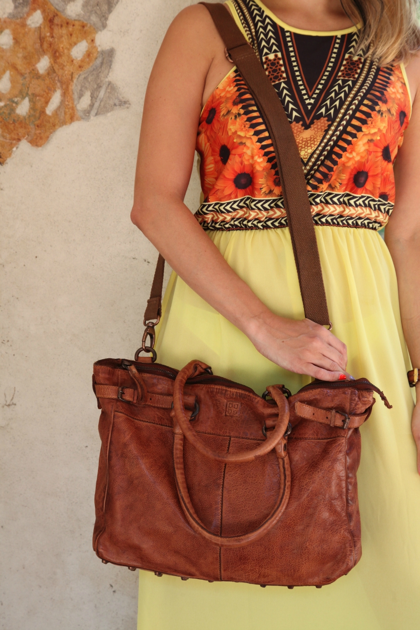 Orizzonti che si vestono di giallo e abiti romantici, alessia milanese, thechilicool, fashion blog, fashion blogger, dudu bags