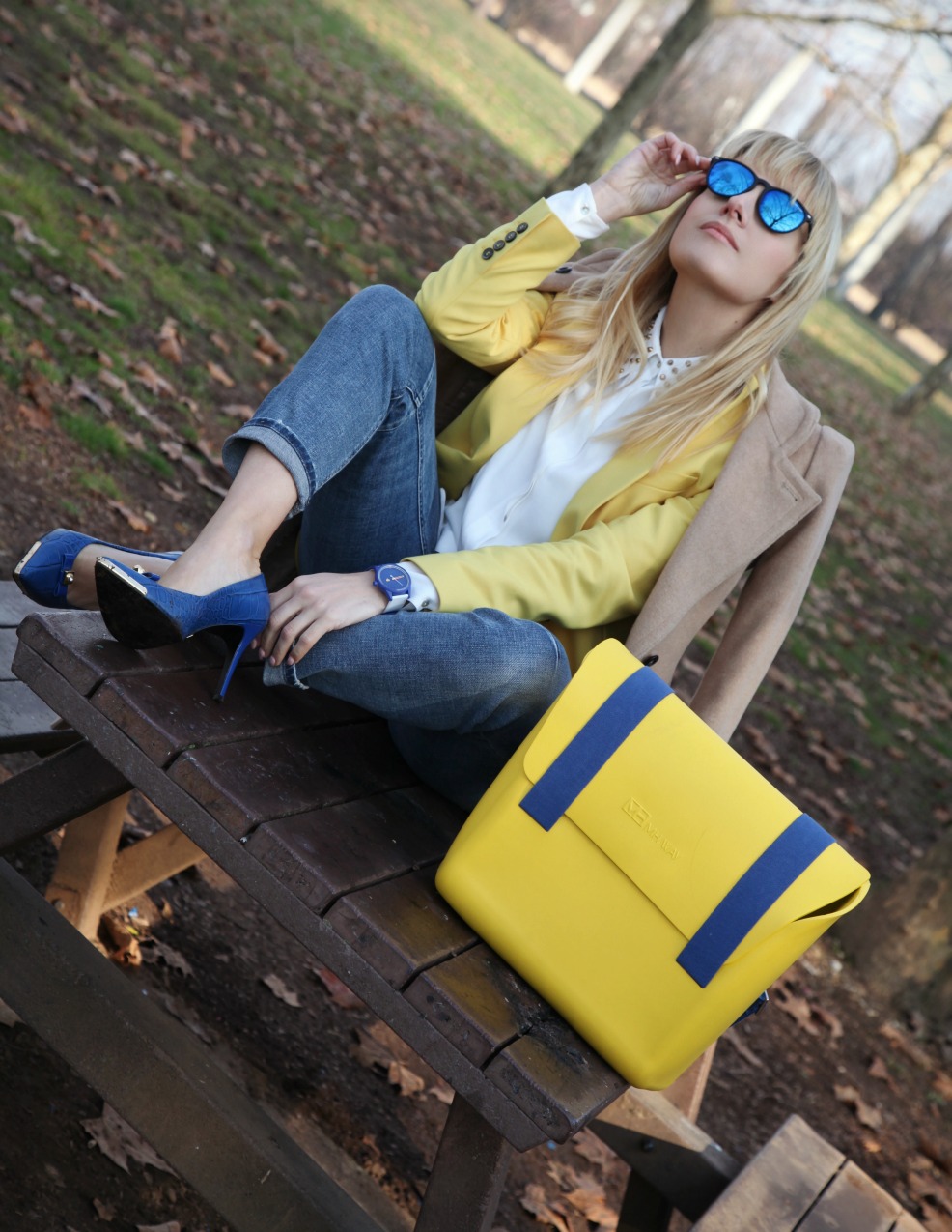 Sole, giallo e felicità, alessia milanese, thechilicool, fashion blog, fashion blogger, mh way 