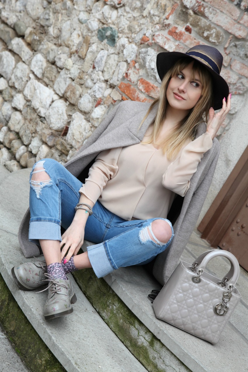 Gocce di pioggia e sogni del lunedì, alessia milanese, thechilicool, fashion blog, fashion blogger , deichmann , lady dior 