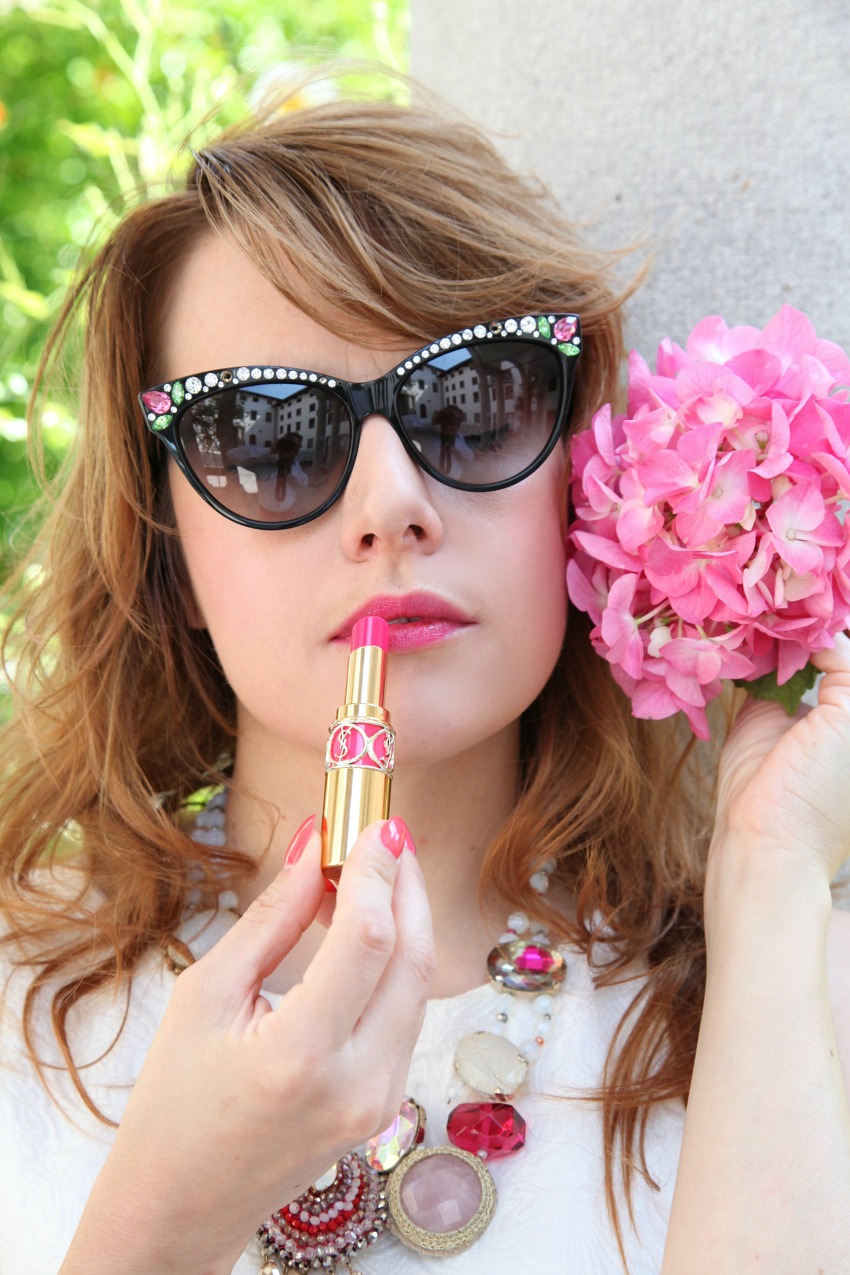 Ysl Rouge Volupte Shine: #itstimetoshine , alessia milanese, thechilicool, fashion blog, fashion blogger