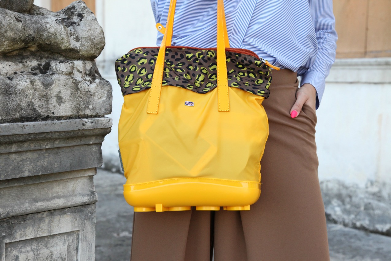 I segni dell'ultimo sole, il giallo e scarpe per andare lontano, alessia milanese, thechilicool, fashion blog, fashion blogger, piero guidi borse