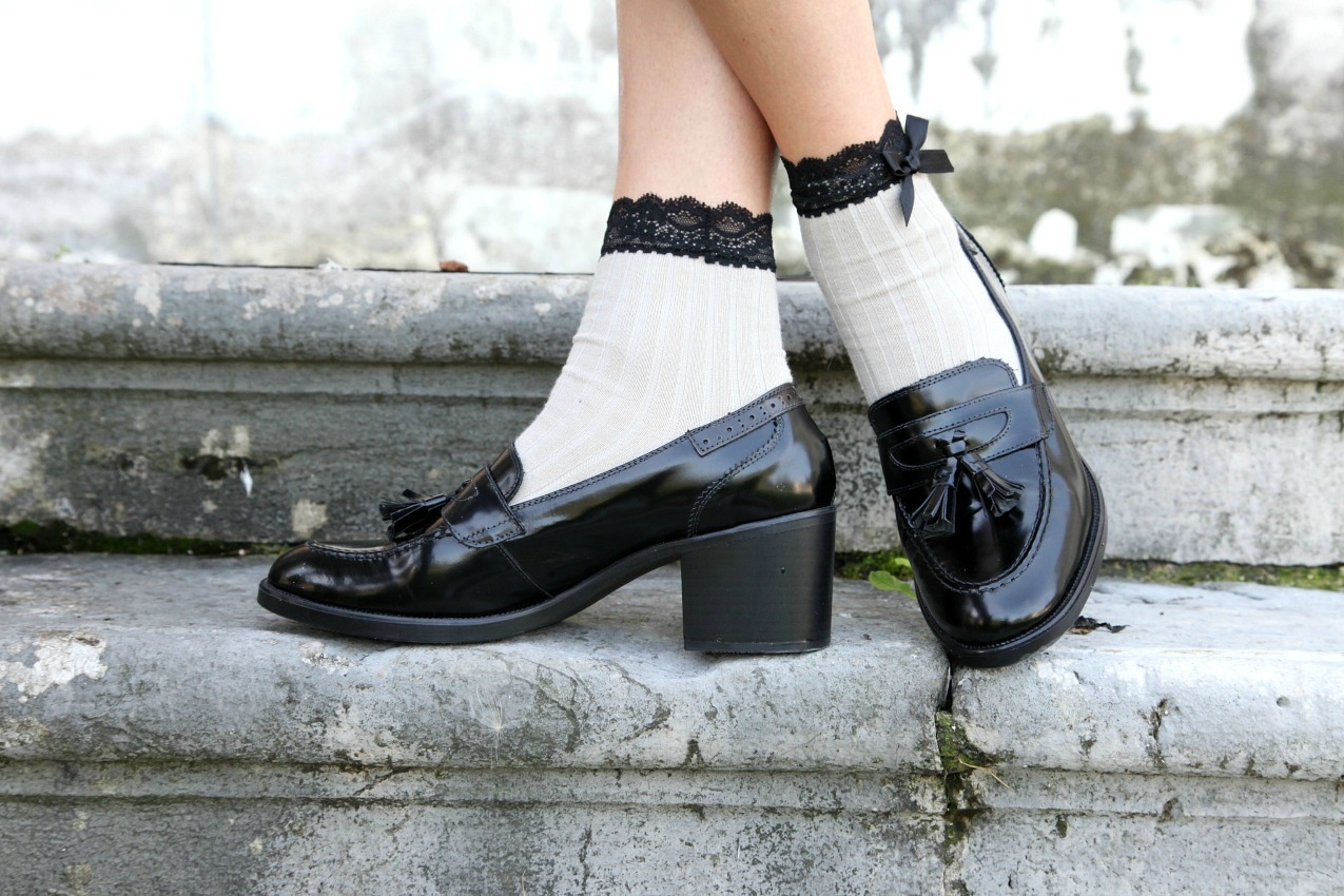 Scent of black: gonne romantiche, tacchi e fiocchi, alessia milanese, thechilicool, fashion blog, fashion blogger, lady dior bag, deichmann italian blogger collection