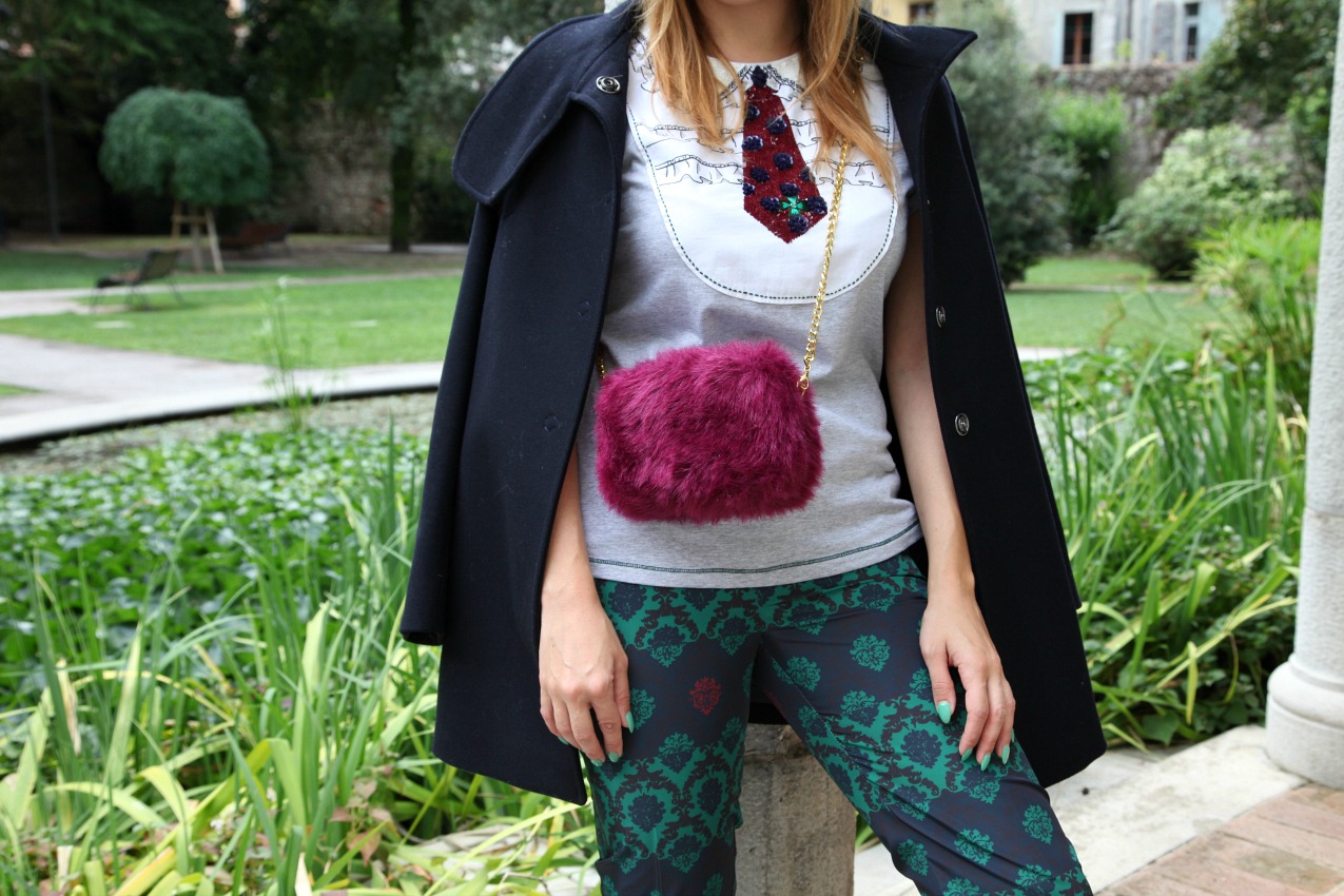 #DandyLook: tee & pants con dettagli preziosi, alessia milanese, thechilicool, fashion blog, fashion blogger, alessia milanese x deichmann , italian blogger collection 