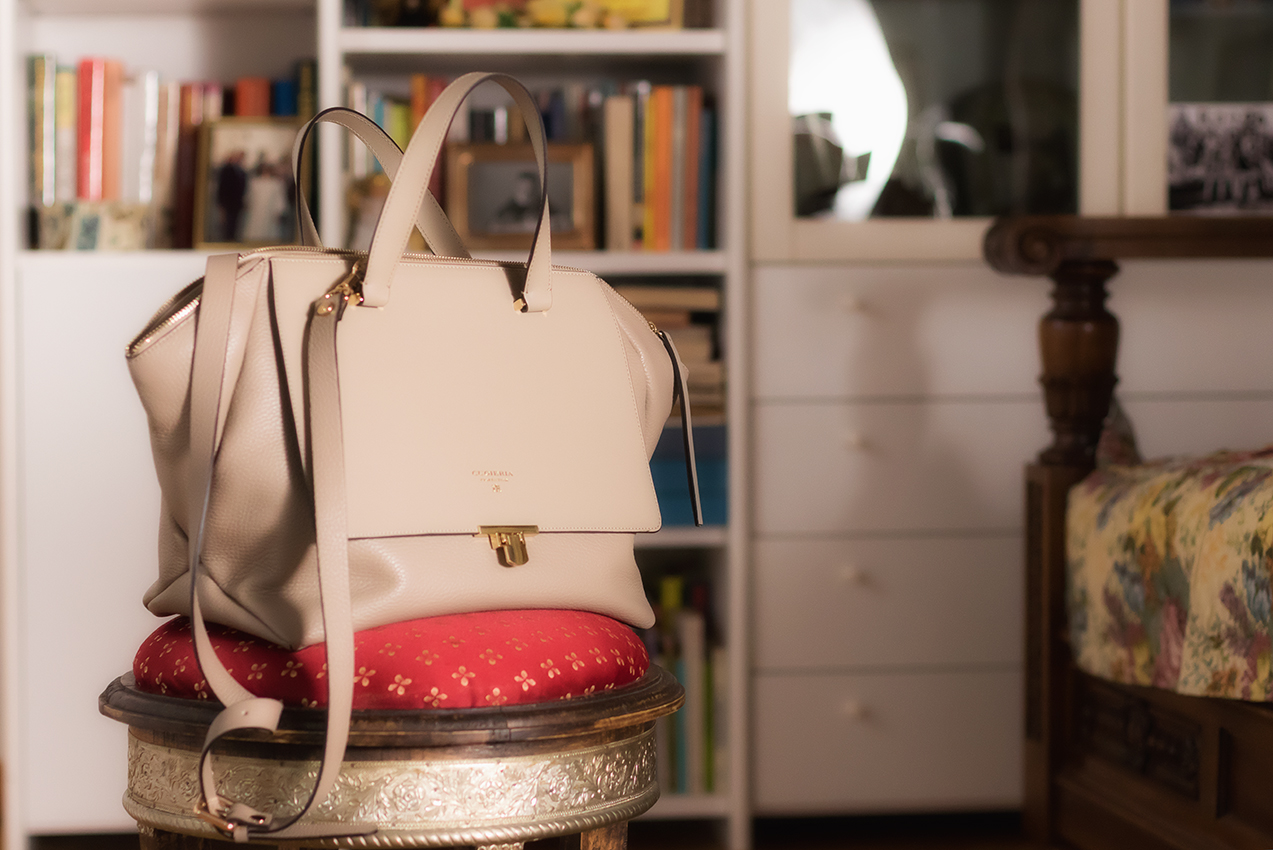 Come abbinare la borsa color taupe: scelte di stile con Cuoieria Fiorentina, alessia milanese, thechilicool, fashion blog, fashion blogger 