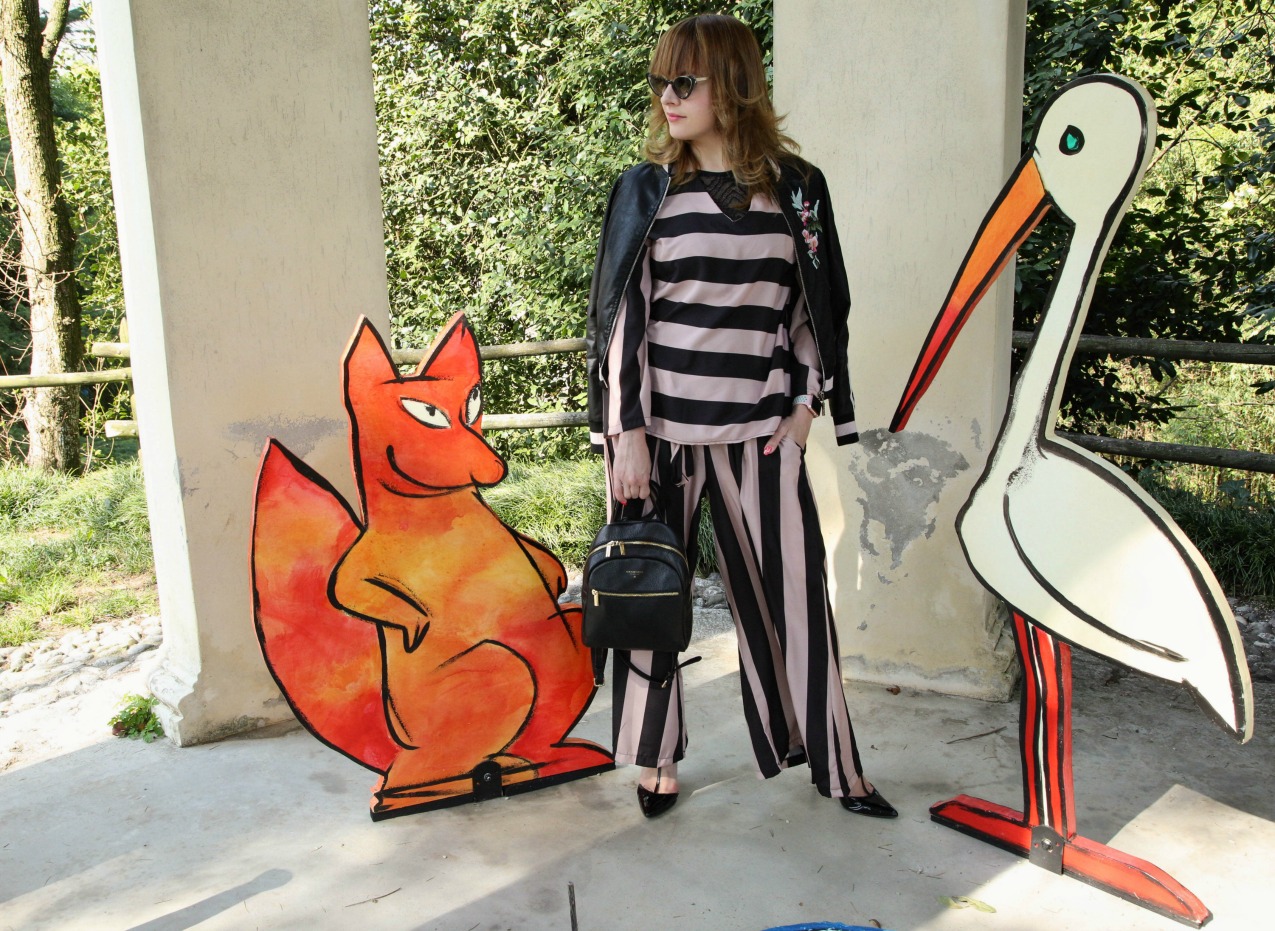 Di rosa, e delle righe, alessia milanese, thechilicool, fashion blog, fashion blogger 