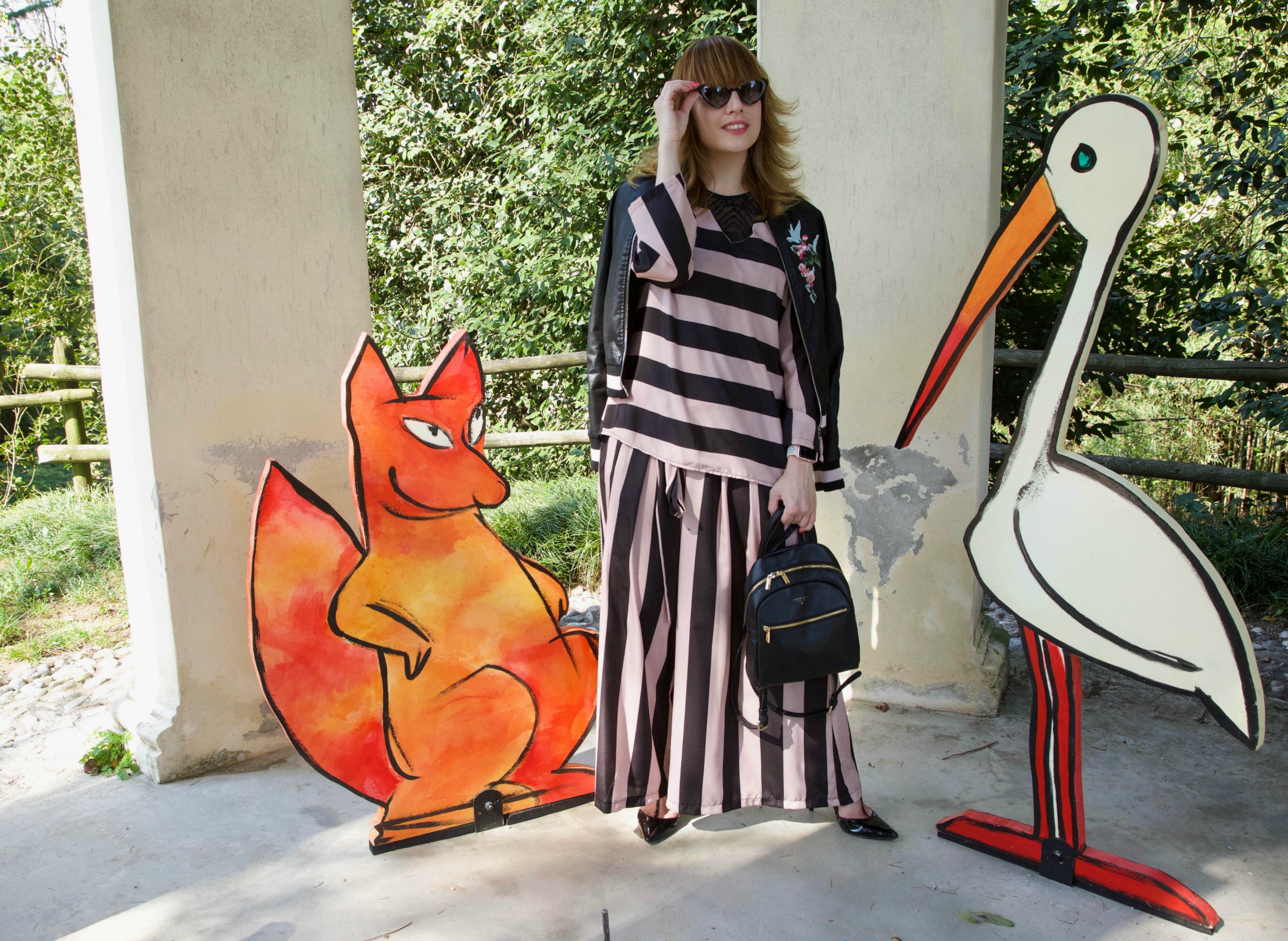 Di rosa, e delle righe, alessia milanese, thechilicool, fashion blog, fashion blogger 