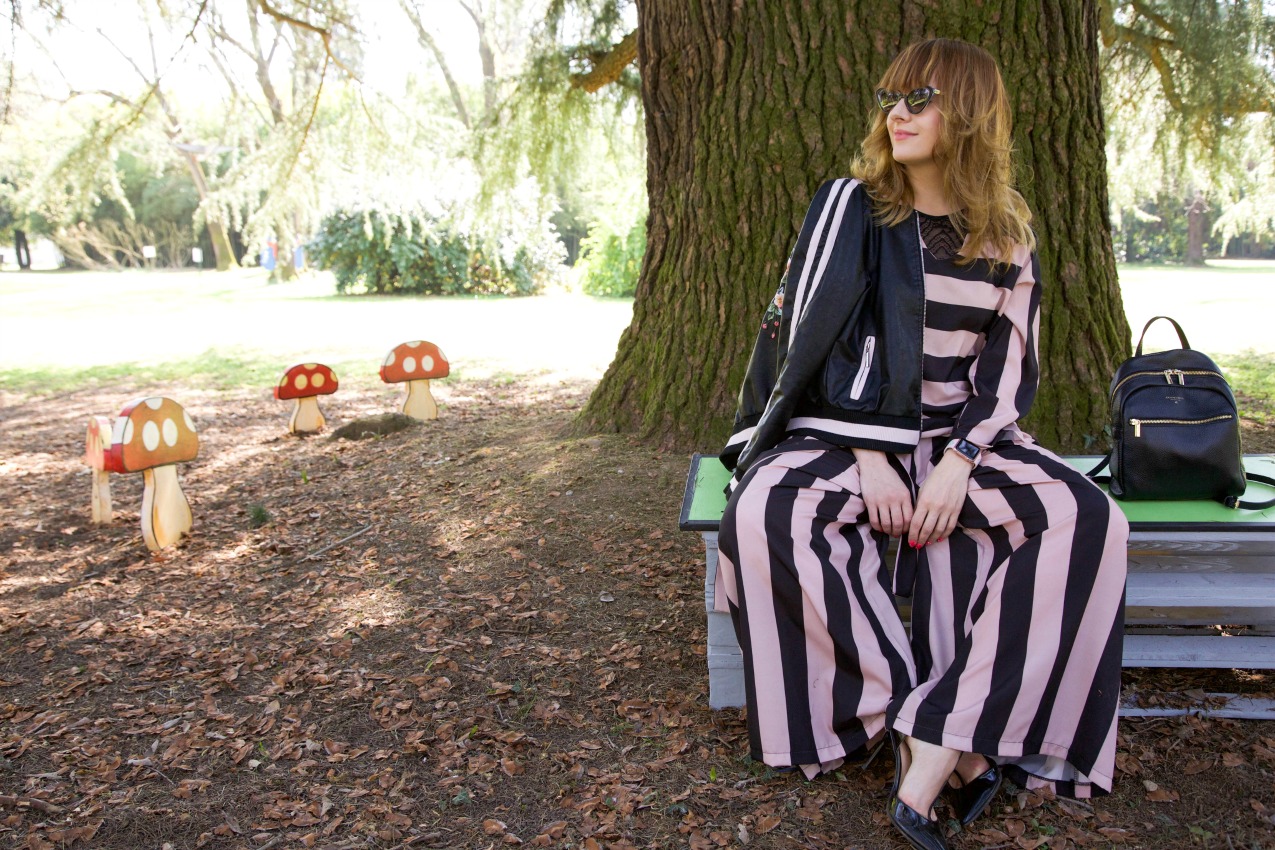 Di rosa, e delle righe, alessia milanese, thechilicool, fashion blog, fashion blogger 