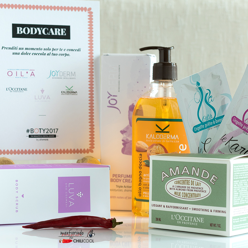 #Boty2017 by Alfemminile: categoria #bodycare, alessia milanese, thechilicool, beauty blog, beauty blogger