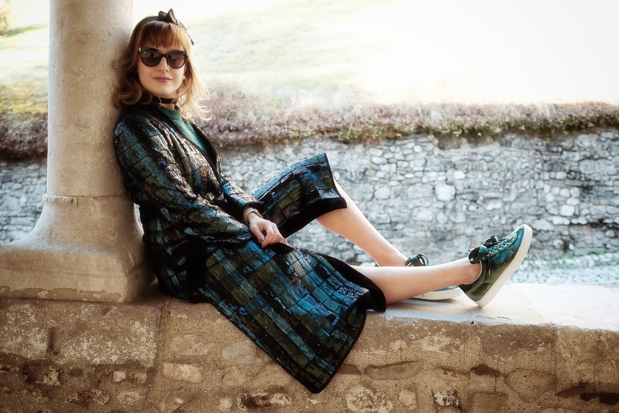 #ChiliOutfit: bagliori tra le trame del velluto, alessia milanese, thechilicool, fashion blog, fashion blogger , ama brand sneakers