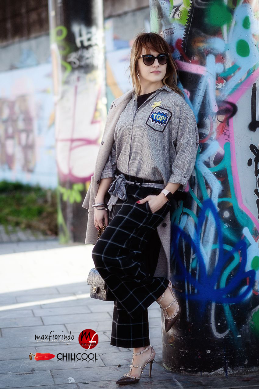 #ChiliOutfit: geometrie di quadri e sogni in divenire, alessia milanese, thechilicool, fashion blog, fashion blogger , amazon moda