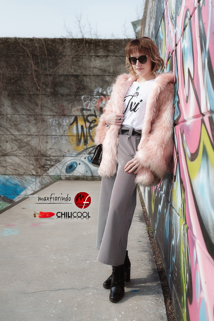 #ChiliOutfit:di rosa, e del cielo d'inverno, alessia milanese, thechilicool, fashion blog, fashion blogger