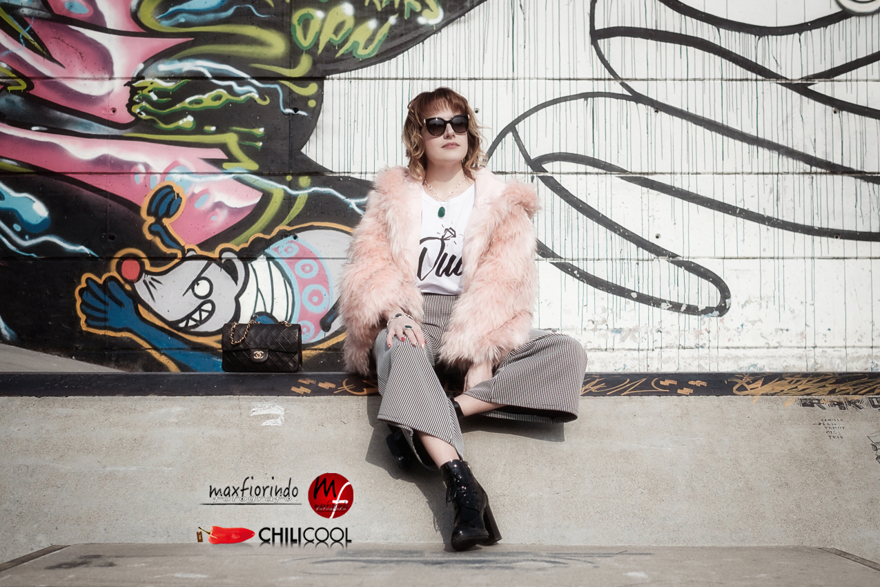 #ChiliOutfit:di rosa, e del cielo d'inverno, alessia milanese, thechilicool, fashion blog, fashion blogger