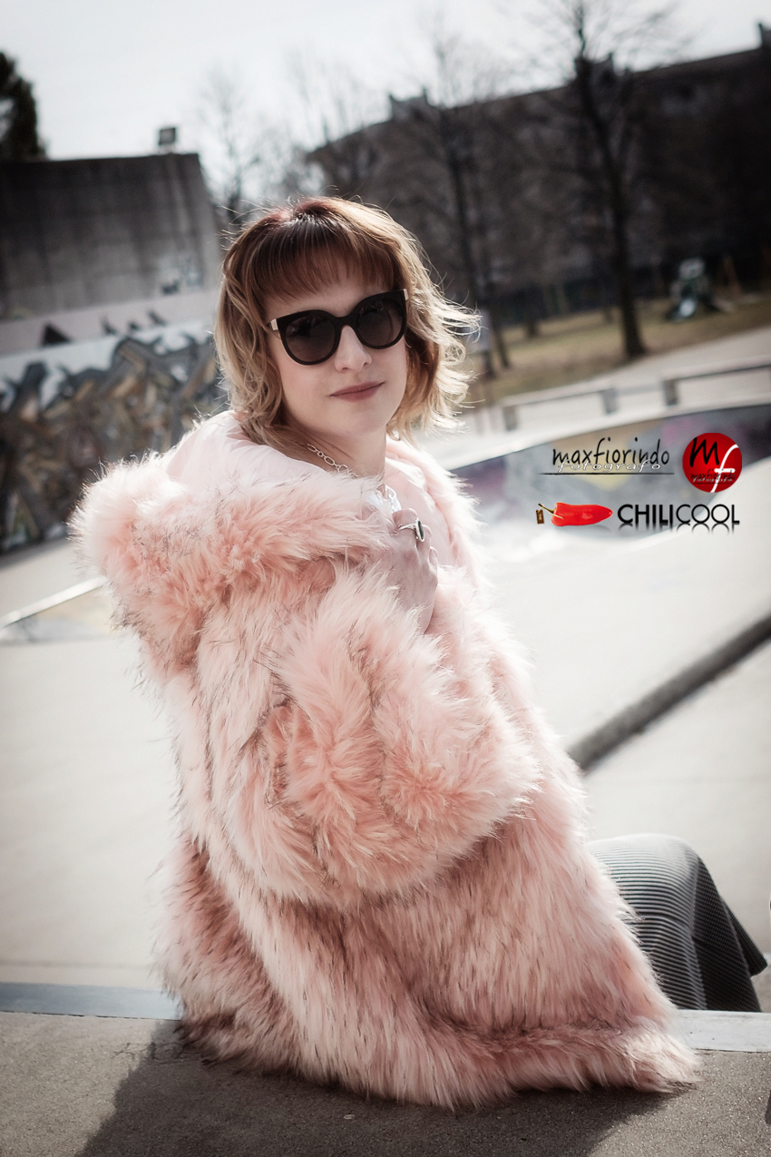 #ChiliOutfit:di rosa, e del cielo d'inverno, alessia milanese, thechilicool, fashion blog, fashion blogger