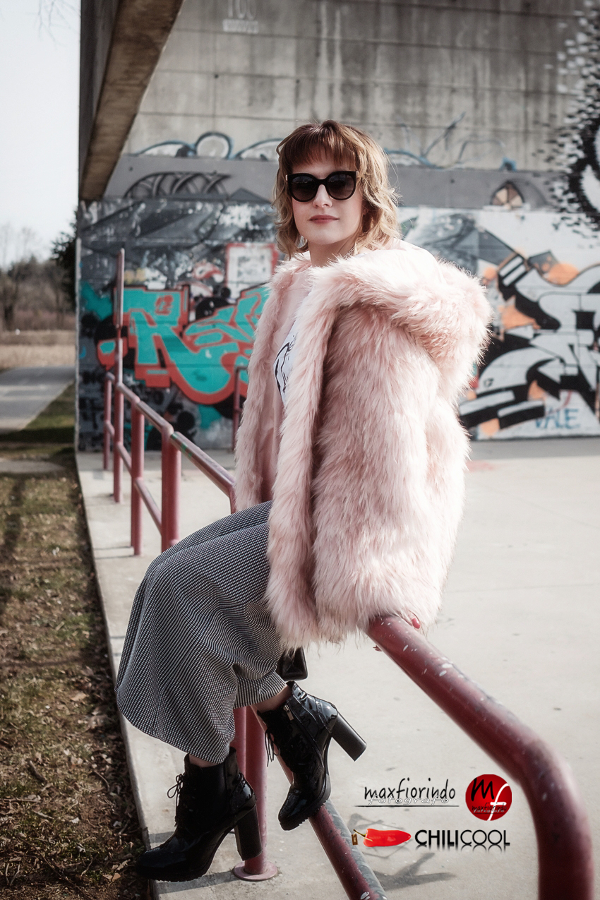 #ChiliOutfit:di rosa, e del cielo d'inverno, alessia milanese, thechilicool, fashion blog, fashion blogger