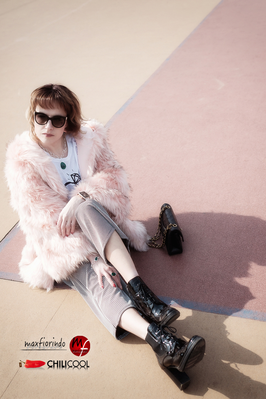 #ChiliOutfit:di rosa, e del cielo d'inverno, alessia milanese, thechilicool, fashion blog, fashion blogger