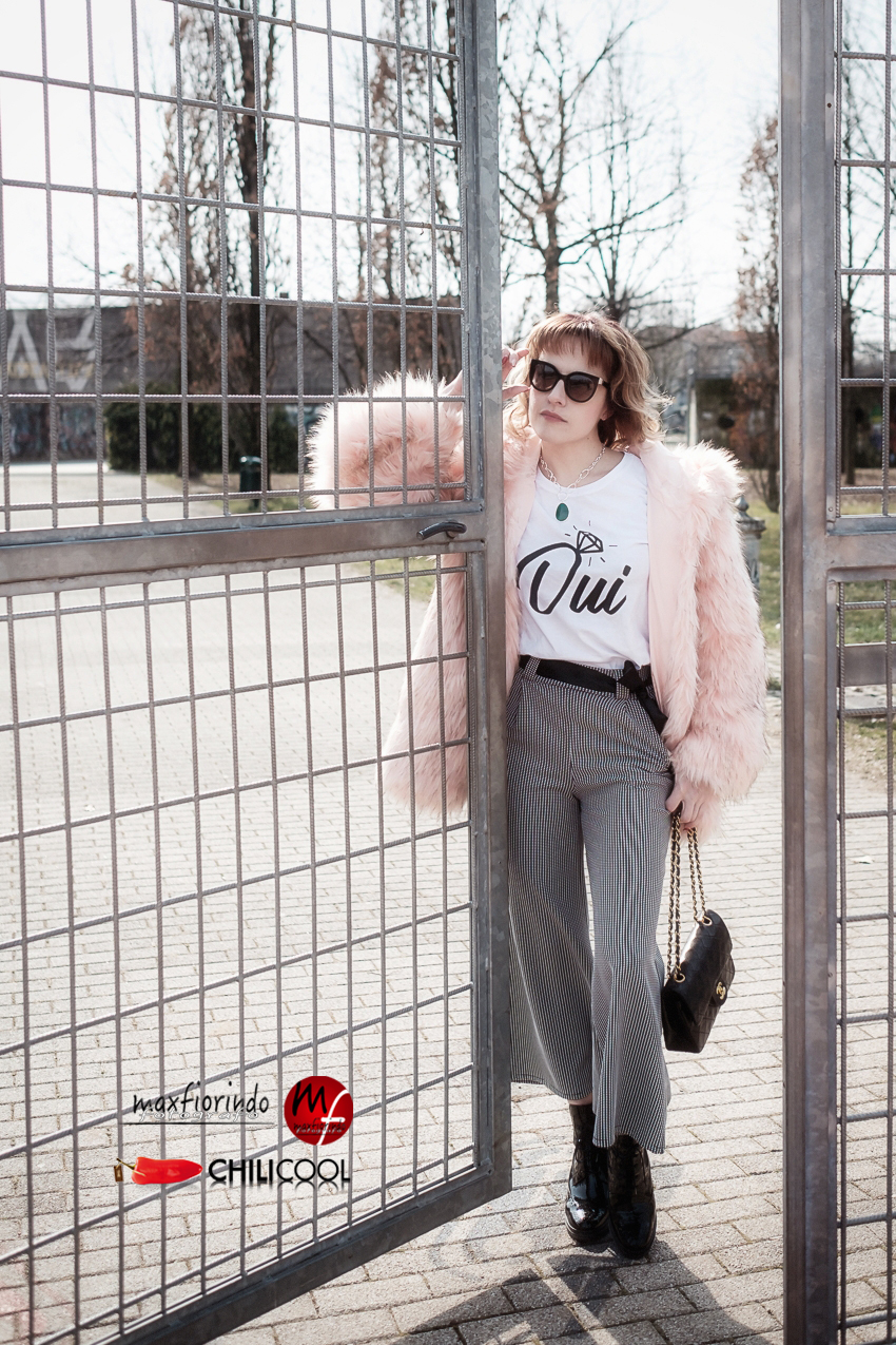 #ChiliOutfit:di rosa, e del cielo d'inverno, alessia milanese, thechilicool, fashion blog, fashion blogger