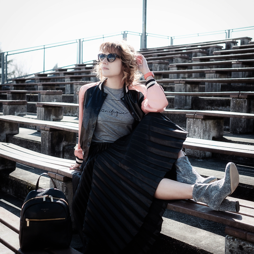 #ChiliOutfit: nel rosa del cielo d'Aprile, alessia milanese, thechilicool, fashion blog, fashion blogger, amazon moda 
